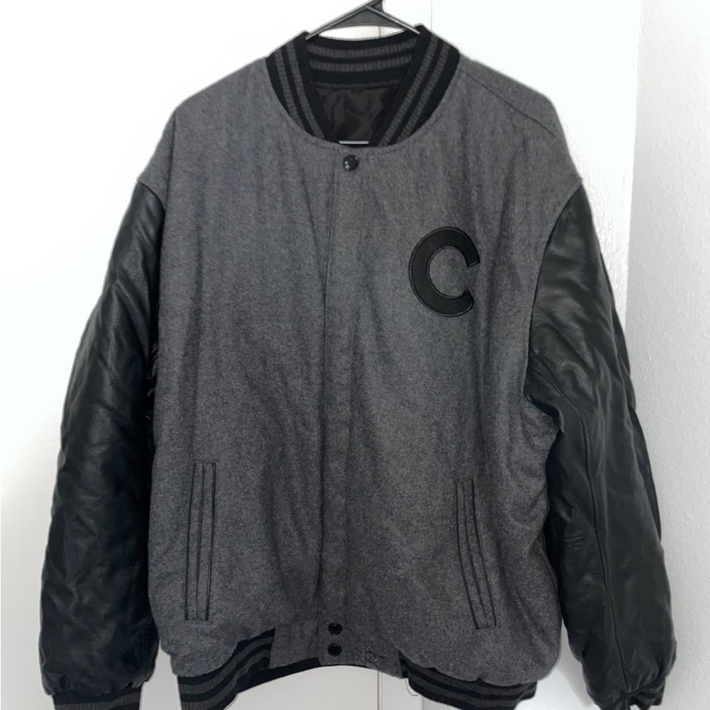 Chicago Cubs JH Design Reversible Wool Jacket